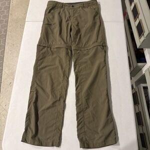 American Outback Pants Men Small Cargo Convertible Shorts Ripstop Hiking Camping
